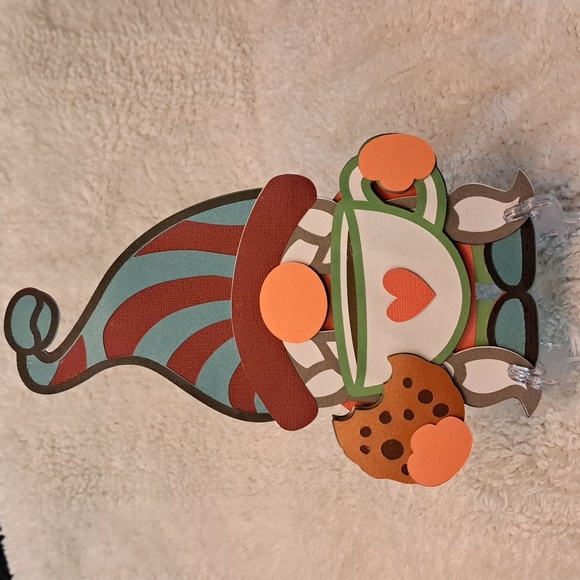 Handcrafted Gnome Set with Stands - Picture 3 of 3